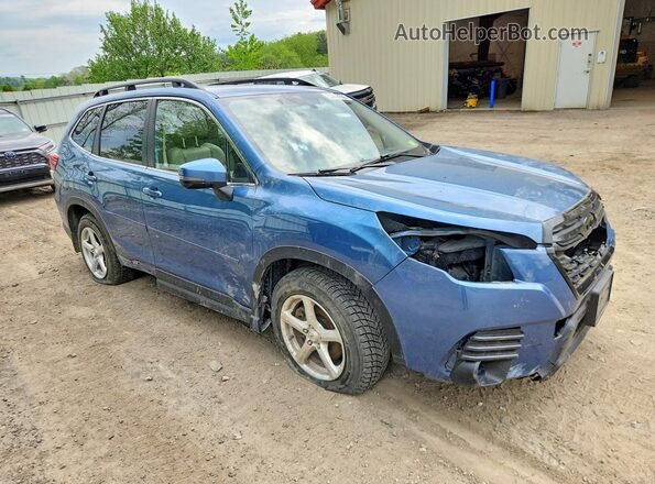 JF2SKAPC2PH500621 2023 SUBARU FORESTER Синий Передняя правая четверть