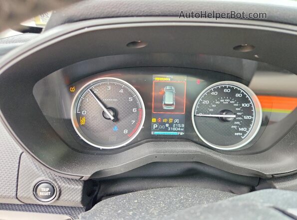 JF2SKAPC2PH500621 2023 SUBARU FORESTER Синий Вид щитка приборов