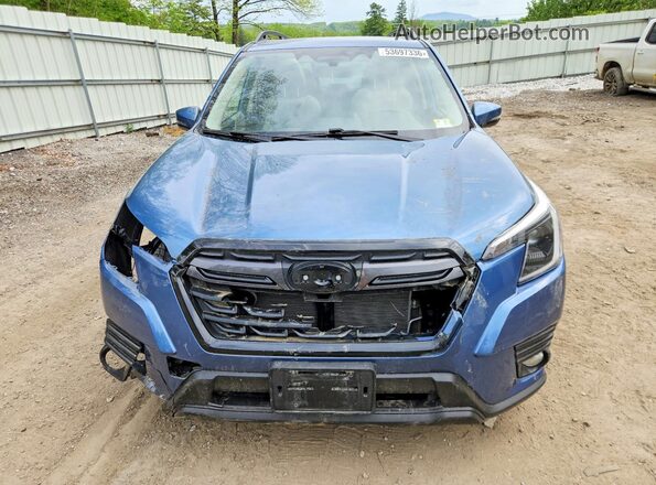 JF2SKAPC2PH500621 2023 SUBARU FORESTER Синий Вид спереди