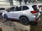 2019 Subaru Forester Sport Серебряный vin: JF2SKAPC3KH552848