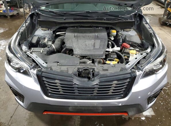 JF2SKAPC3KH552848 2019 SUBARU FORESTER Серебряный Вид задней части салона