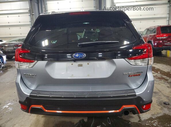 JF2SKAPC3KH552848 2019 SUBARU FORESTER Серебряный Вид сзади