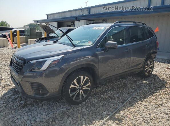JF2SKAPC3PH433527 2023 SUBARU FORESTER Серый Передняя левая четверть