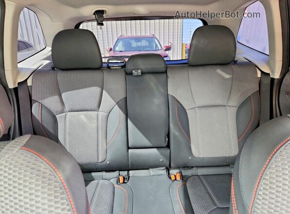 JF2SKAPC6KH475361 2019 SUBARU FORESTER Угольный Вид задних сидений