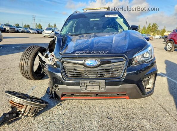 JF2SKAPC7KH575288 2019 SUBARU FORESTER Черный Вид спереди
