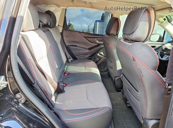 JF2SKAPC7KH575288 2019 SUBARU FORESTER Черный Вид задней части салона