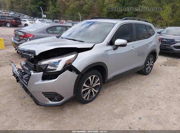 JF2SKAPC7NH468598 2022 SUBARU FORESTER Серебряный Передняя левая четверть