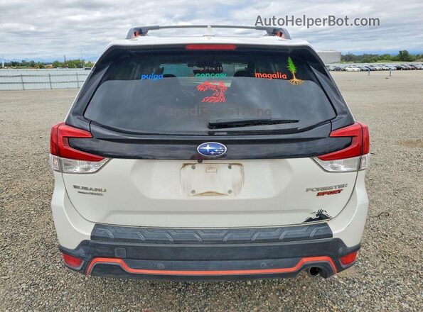 JF2SKAPC9KH422766 2019 SUBARU FORESTER Белый Вид сзади