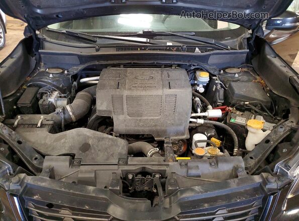 JF2SKAPCXKH587533 2019 SUBARU FORESTER Black Widok komory silnika