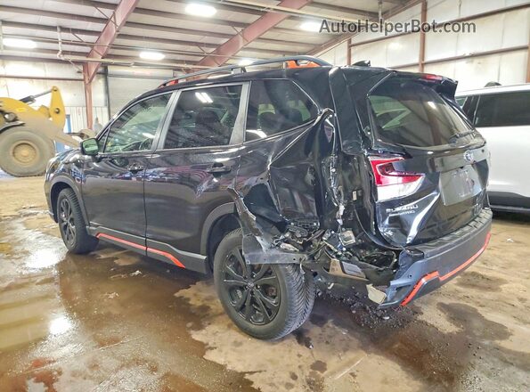 JF2SKAPCXKH587533 2019 SUBARU FORESTER Black Tył lewy