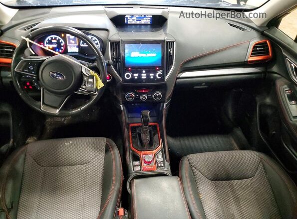 JF2SKAPCXKH587533 2019 SUBARU FORESTER Black Widok deski rozdzielczej