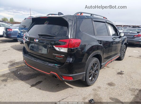 JF2SKARC0LH424081 2020 SUBARU FORESTER Черный Задняя правая четверть