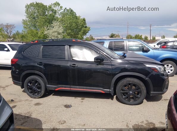 JF2SKARC0LH424081 2020 SUBARU FORESTER Черный Вид задней части салона