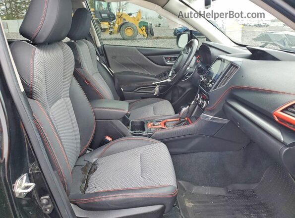 JF2SKARC0MH417701 2021 SUBARU FORESTER Black Front interior view