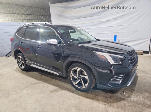 JF2SKARC0NH404819 2022 SUBARU FORESTER Черный Передняя правая четверть