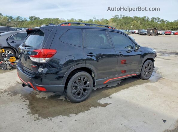 JF2SKARC1MH424804 2021 SUBARU FORESTER Black Tył prawy