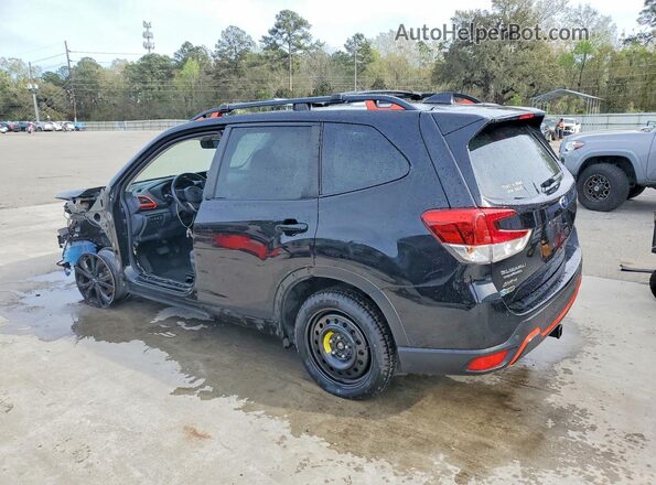JF2SKARC1MH424804 2021 SUBARU FORESTER Black Tył lewy