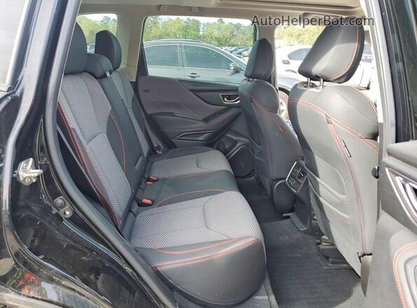 JF2SKARC1MH424804 2021 SUBARU FORESTER Black Widok wnętrza z tyłu