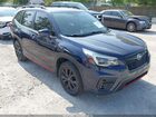 2021 Subaru Forester Sport Blue vin: JF2SKARC2MH550265