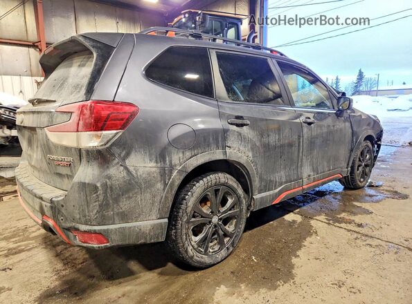 JF2SKARC3MH478170 2021 SUBARU FORESTER Серый Задняя правая четверть