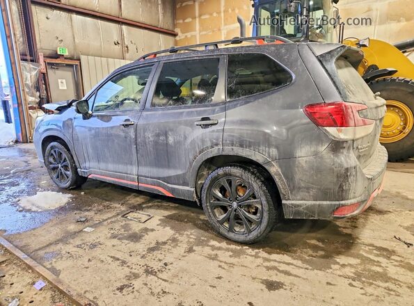 JF2SKARC3MH478170 2021 SUBARU FORESTER Серый Задняя левая четверть