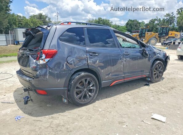 JF2SKARC3MH512530 2021 SUBARU FORESTER Серый Задняя правая четверть