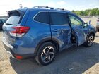 2022 Subaru Forester Touring Blue vin: JF2SKARC3NH528468