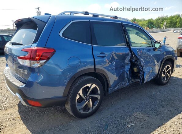 JF2SKARC3NH528468 2022 SUBARU FORESTER Blue Задня права чверть