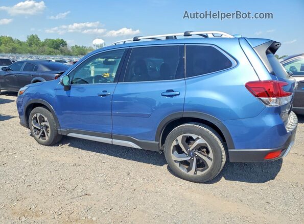 JF2SKARC3NH528468 2022 SUBARU FORESTER Blue Задня ліва чверть