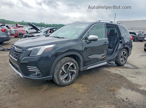 JF2SKARC3PH549534 2023 SUBARU FORESTER Черный Передняя левая четверть