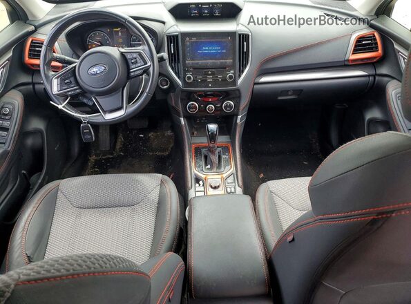 JF2SKARC4LH413729 2020 SUBARU FORESTER Синий Вид панели приборов