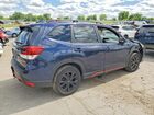 2020 Subaru Forester Sport Синий vin: JF2SKARC4LH413729