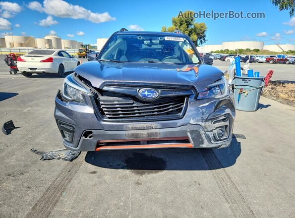 JF2SKARC7MH492119 2021 SUBARU FORESTER Charcoal Widok z przodu