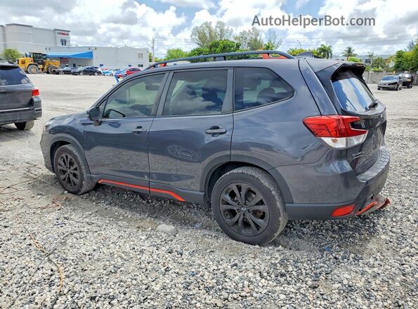 JF2SKARC8LH444496 2020 SUBARU FORESTER Серый Задняя левая четверть
