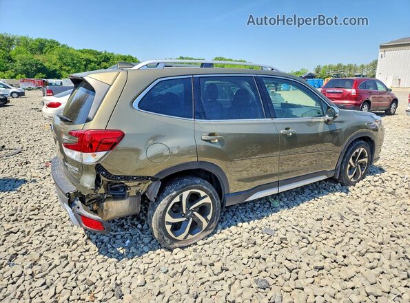 JF2SKARC8NH439298 2022 SUBARU FORESTER Зеленый Задняя правая четверть