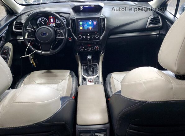 JF2SKASC0LH579918 2020 SUBARU FORESTER Синий Вид панели приборов