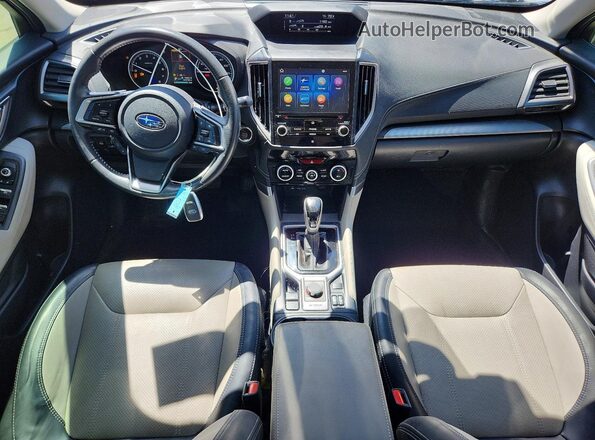 JF2SKASC4KH502581 2019 SUBARU FORESTER Синий Вид панели приборов