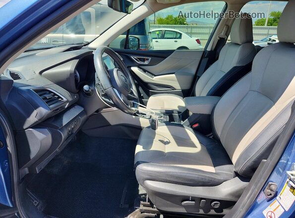 JF2SKASC4KH502581 2019 SUBARU FORESTER Синий Вид салона спереди