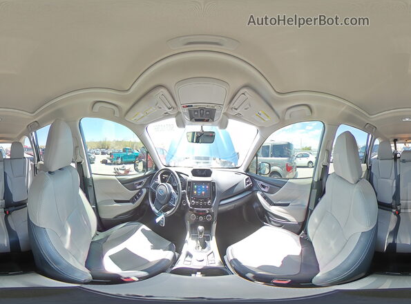 JF2SKASC4KH502581 2019 SUBARU FORESTER Синий Панорамный вид салона 360°