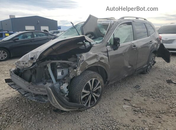 JF2SKASC4KH537668 2019 SUBARU FORESTER Коричневый Передняя левая четверть