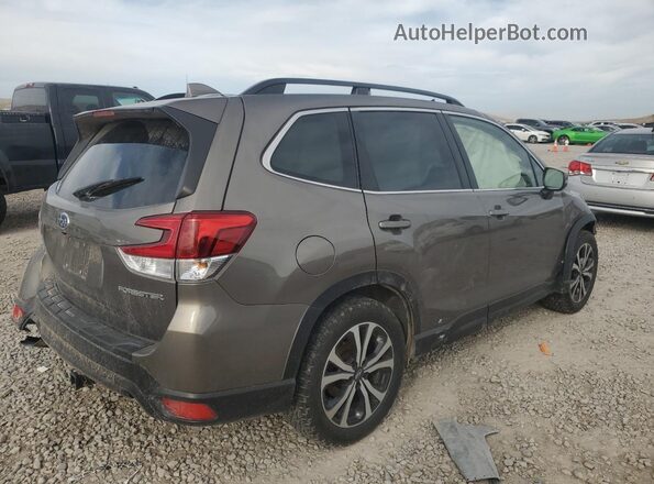 JF2SKASC4KH537668 2019 SUBARU FORESTER Коричневый Задняя правая четверть