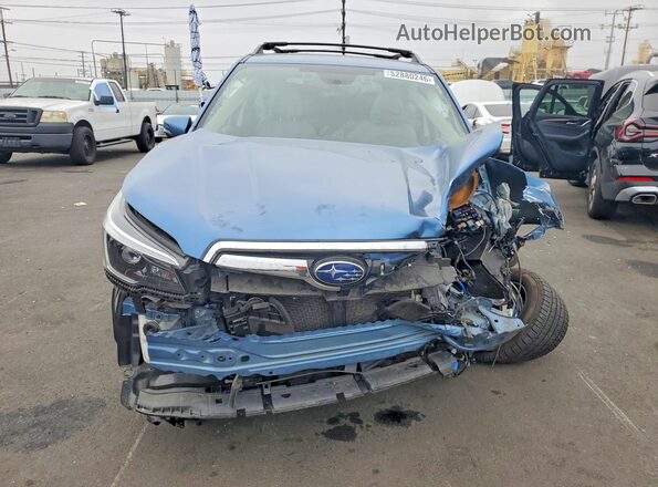 JF2SKASC4MH453630 2021 SUBARU FORESTER Blue Widok z przodu