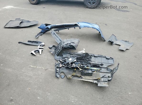 JF2SKASC4MH453630 2021 SUBARU FORESTER Blue Widok naklejki z numerem VIN
