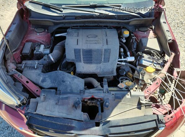 JF2SKASC5KH416969 2019 SUBARU FORESTER Красный Вид подкапотного пространства