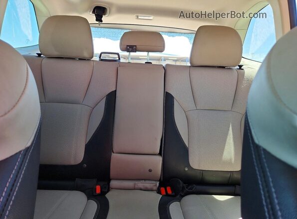 JF2SKASC5KH416969 2019 SUBARU FORESTER Красный Вид задних сидений