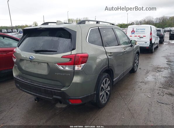 JF2SKASC6LH565084 2020 SUBARU FORESTER Зеленый Задняя правая четверть