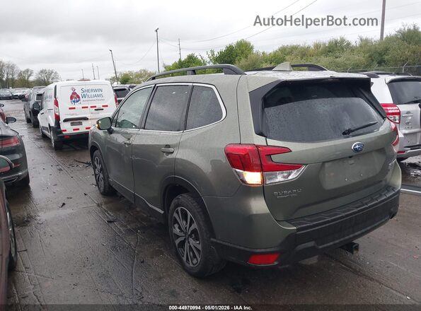 JF2SKASC6LH565084 2020 SUBARU FORESTER Зеленый Задняя левая четверть