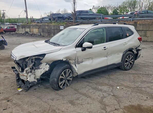 JF2SKASC7LH405053 2020 SUBARU FORESTER Белый Передняя левая четверть