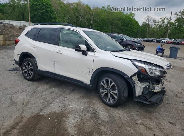 JF2SKASC7LH405053 2020 SUBARU FORESTER Белый Передняя правая четверть