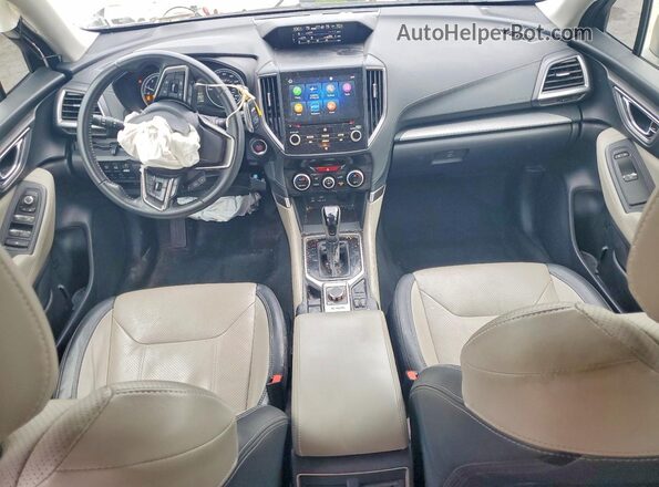 JF2SKASC7LH405053 2020 SUBARU FORESTER Белый Вид панели приборов
